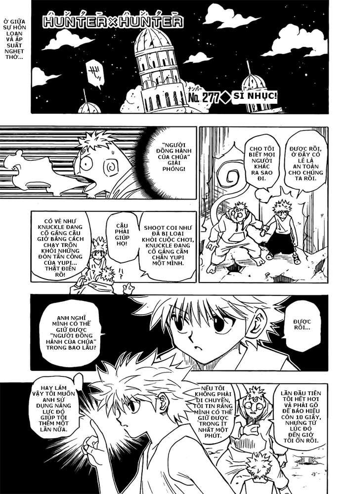 Hunter X Hunter Chapter 277 - Trang 2