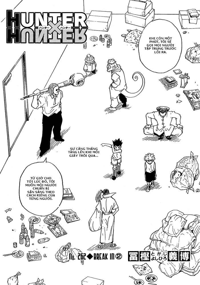 Hunter X Hunter Chapter 262 - Trang 2