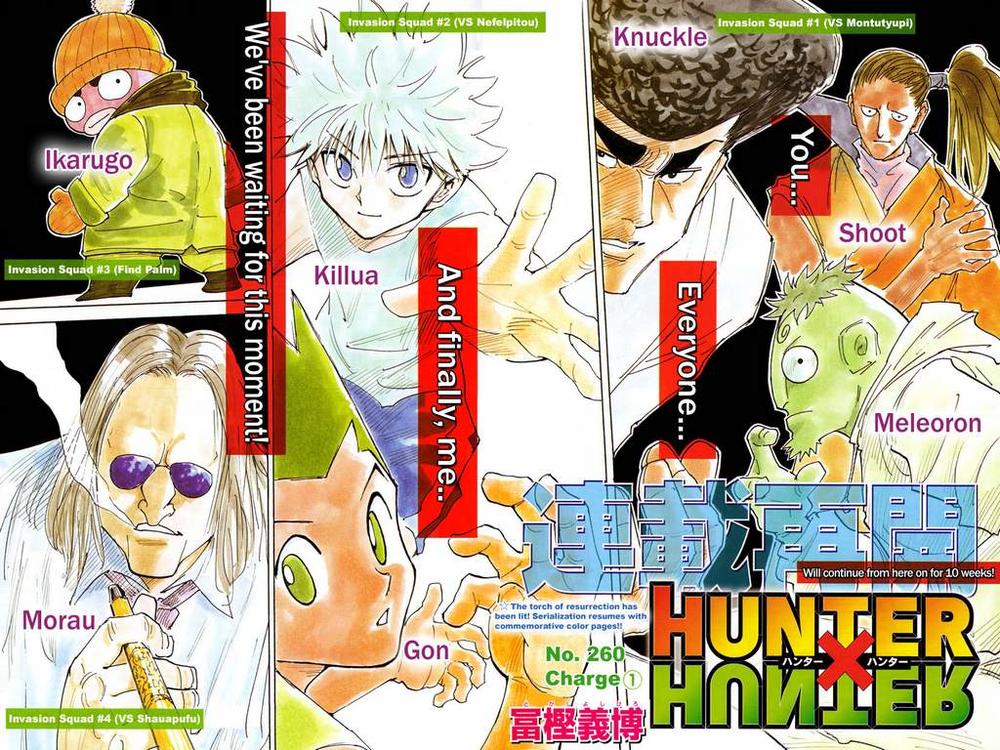 Hunter X Hunter Chapter 261 - Trang 2