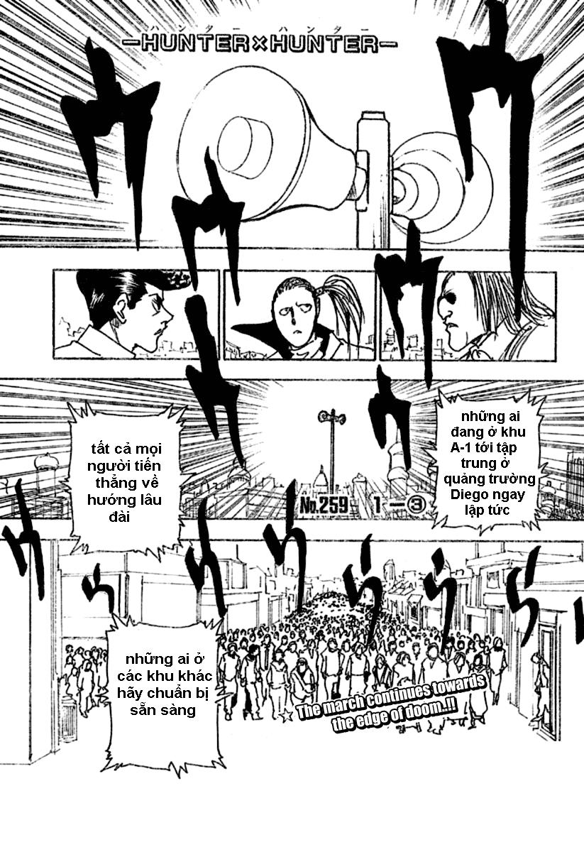 Hunter X Hunter Chapter 259 - Trang 2