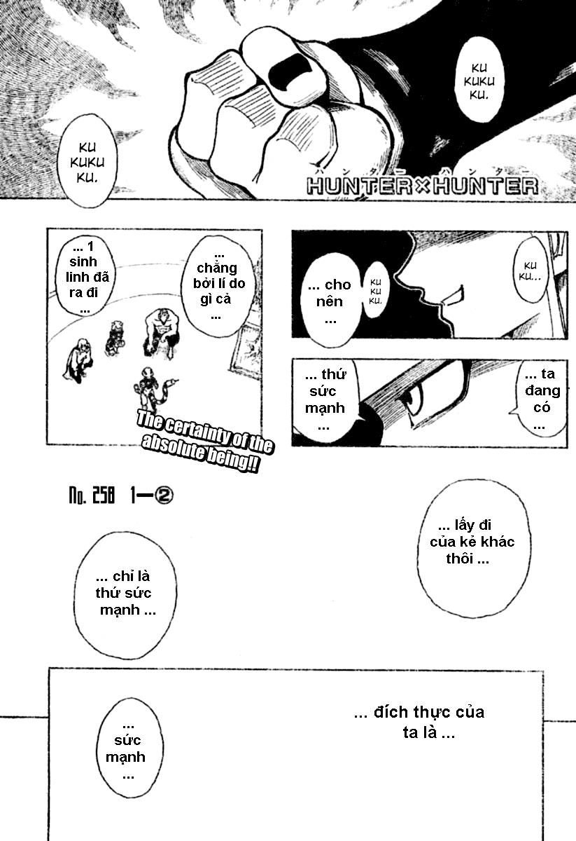 Hunter X Hunter Chapter 258 - Trang 2