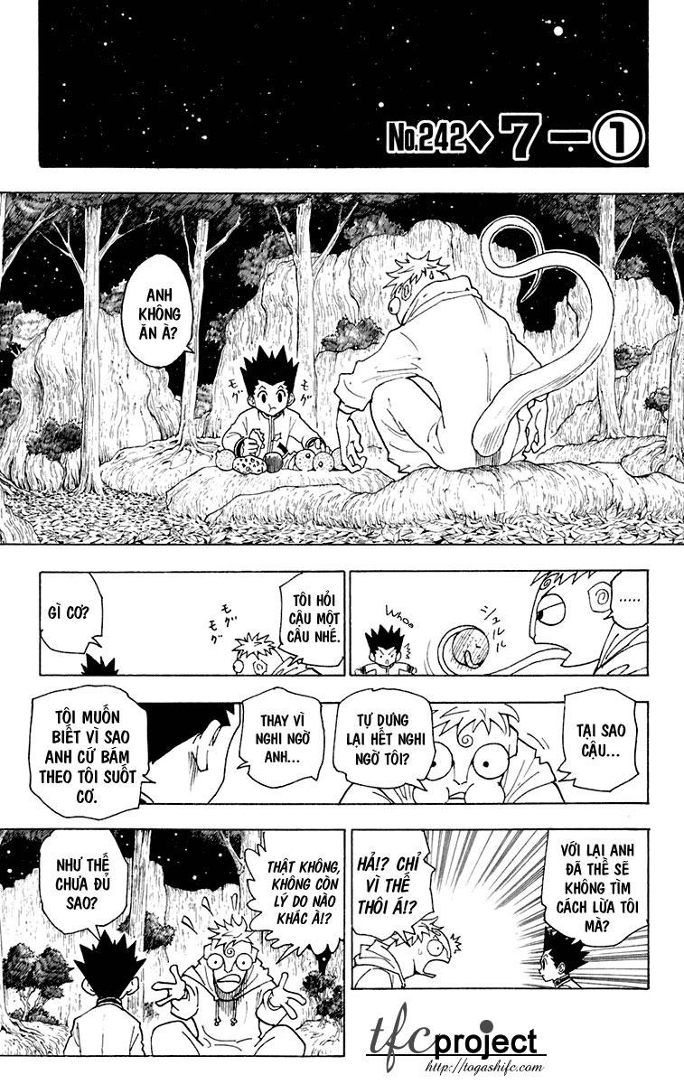 Hunter X Hunter Chapter 242 - Trang 2