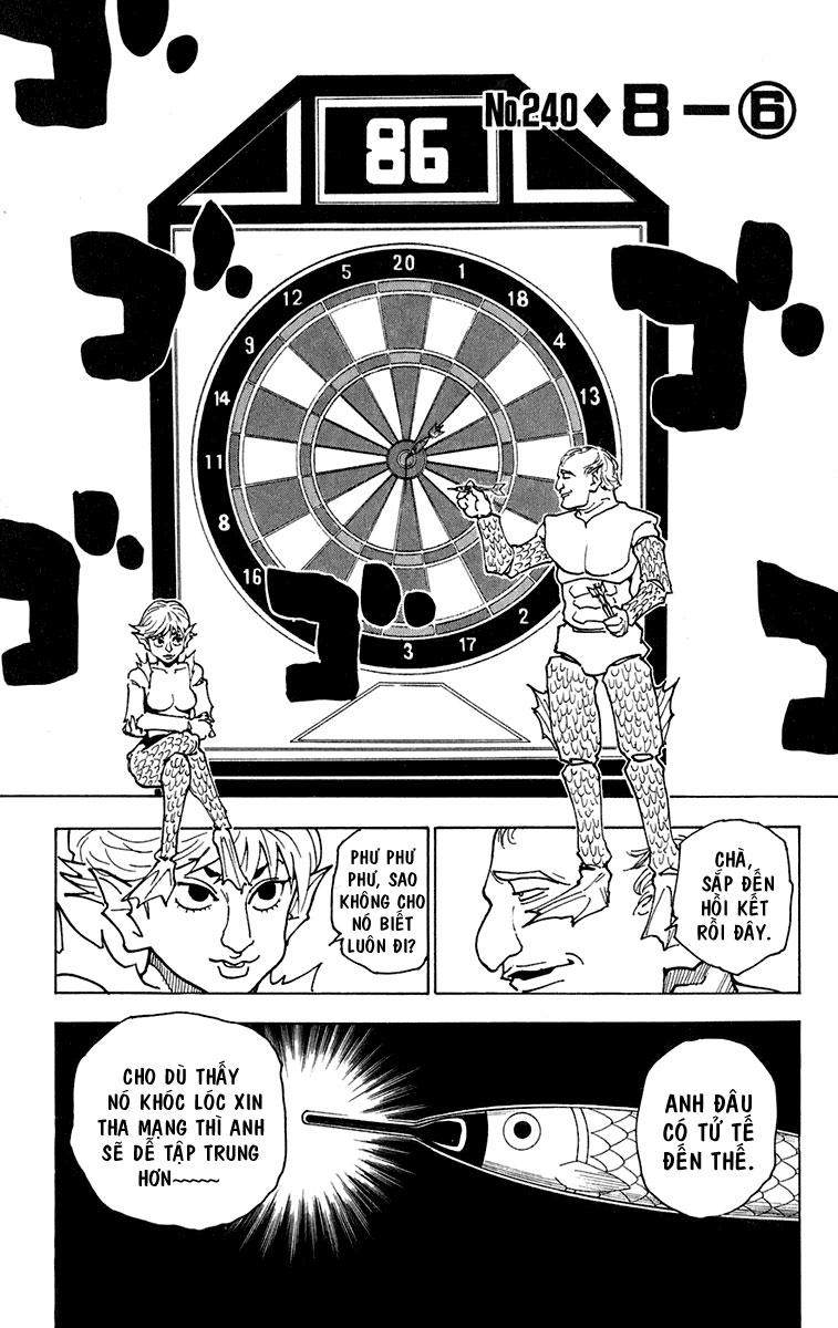 Hunter X Hunter Chapter 240 - Trang 2