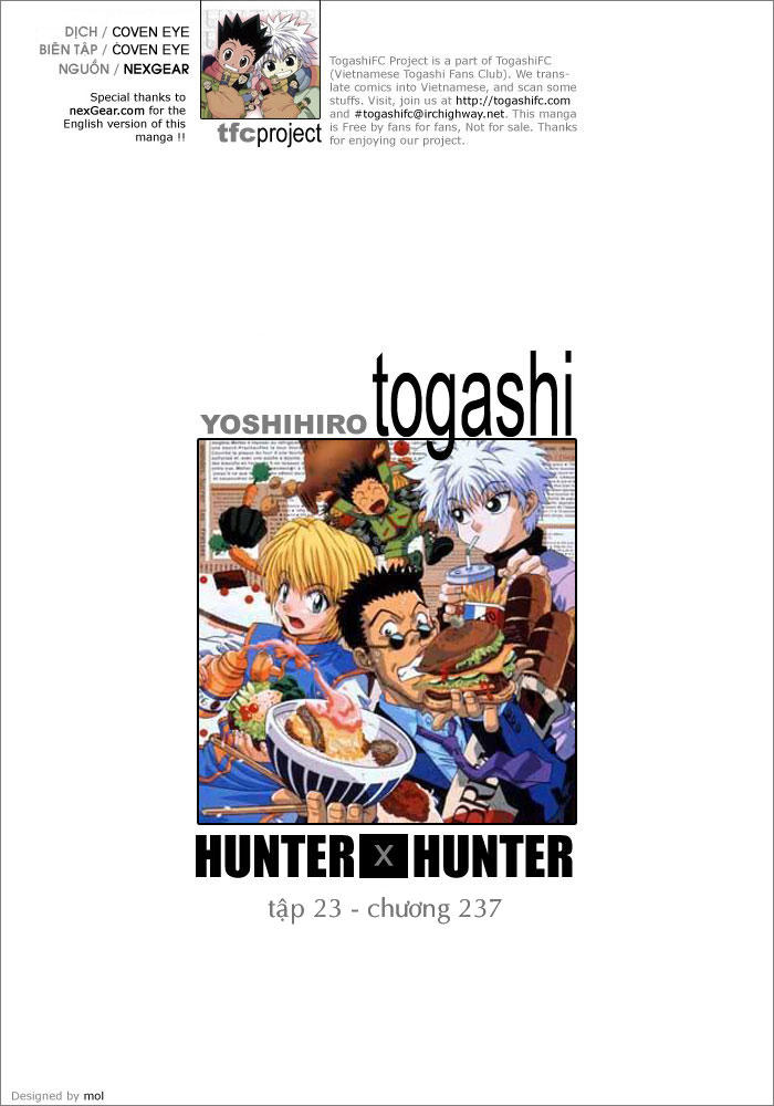 Hunter X Hunter Chapter 237 - Trang 2