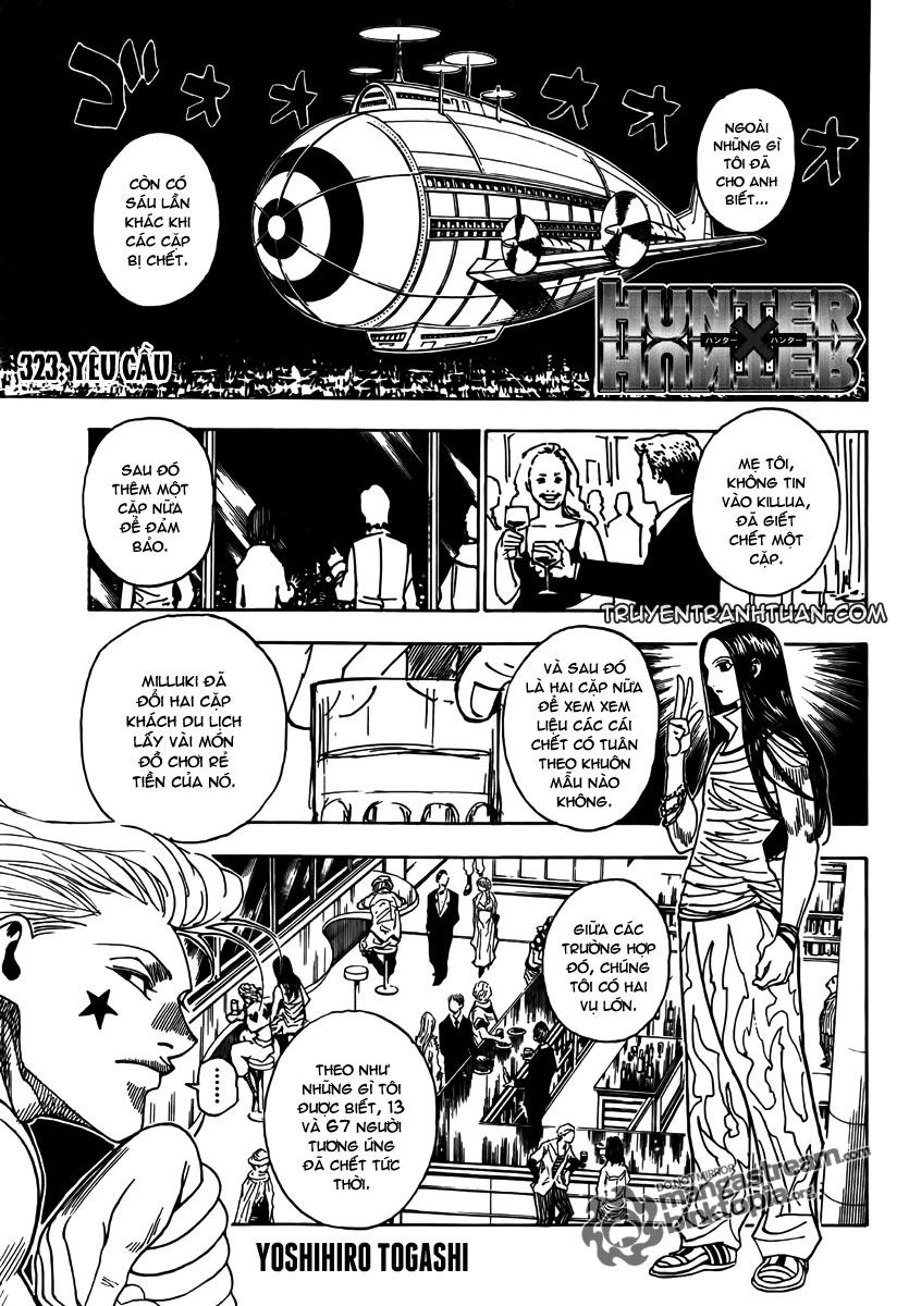 Hunter X Hunter Chapter 213 - Trang 2