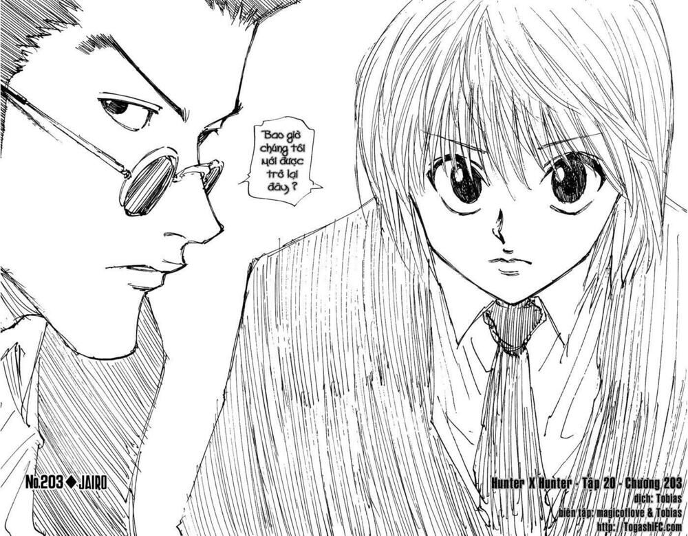 Hunter X Hunter Chapter 203 - Trang 2