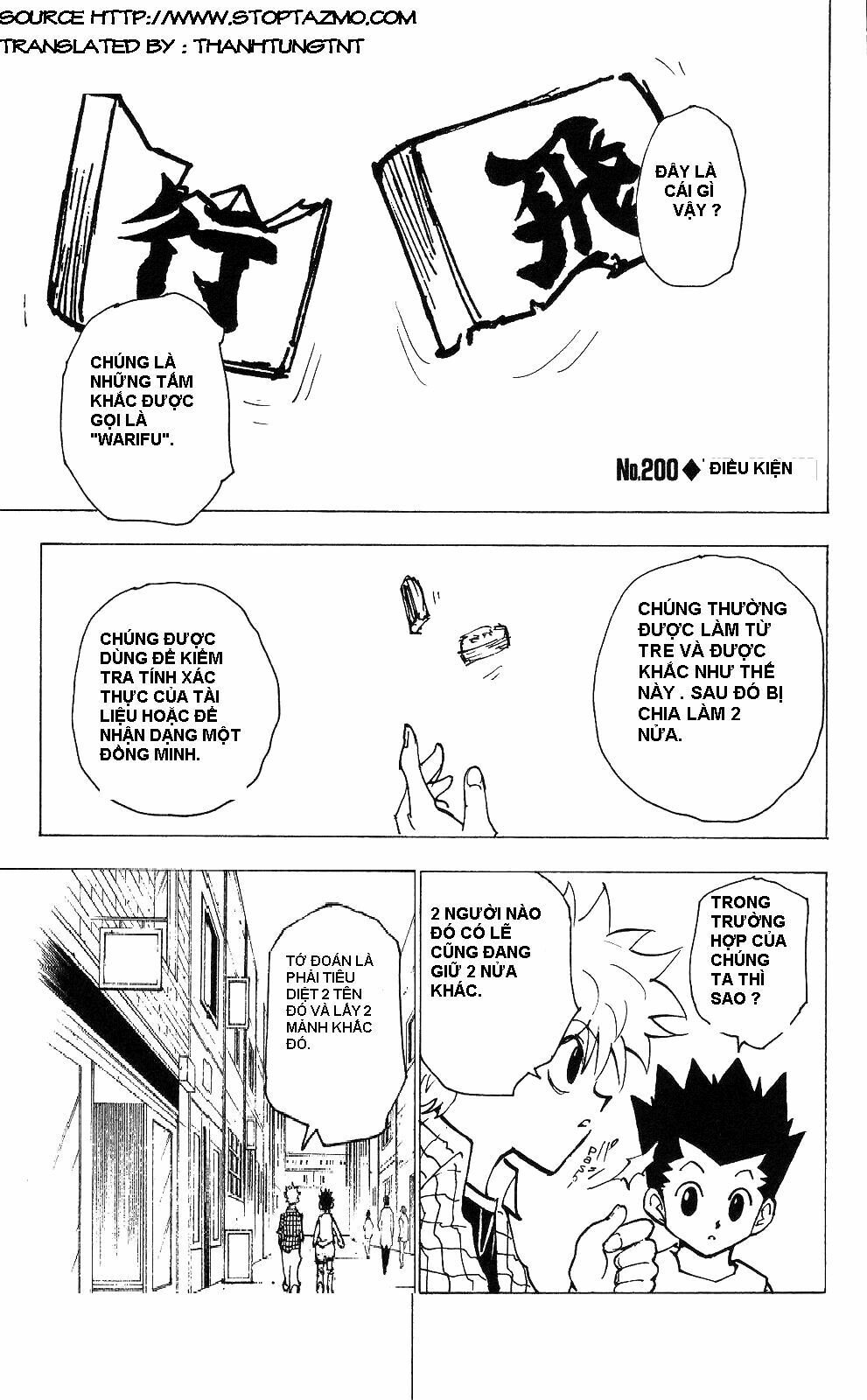 Hunter X Hunter Chapter 200 - Trang 2