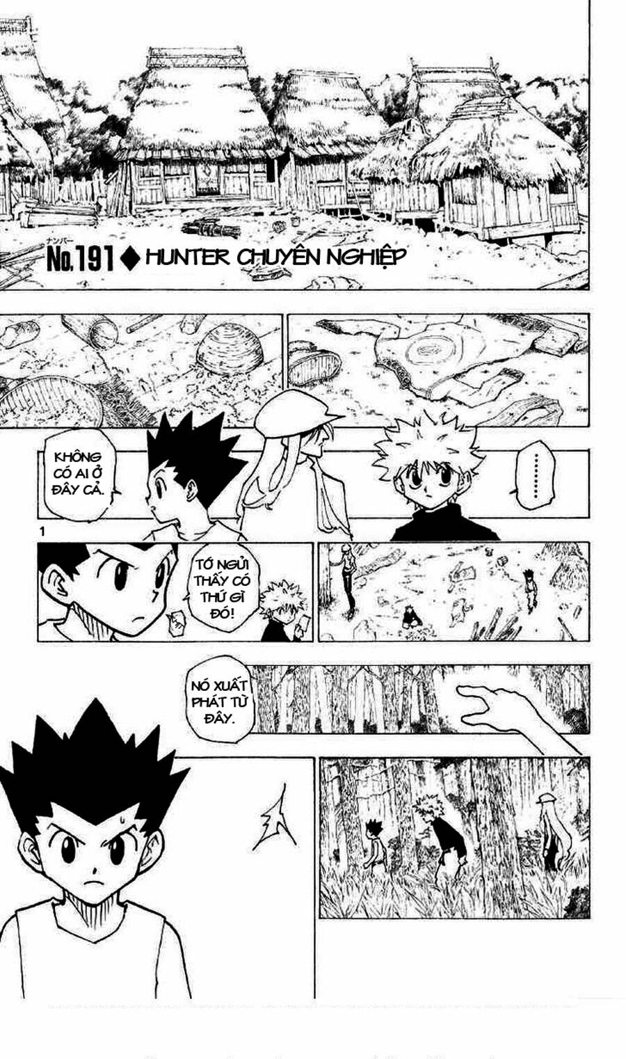 Hunter X Hunter Chapter 191 - Trang 2