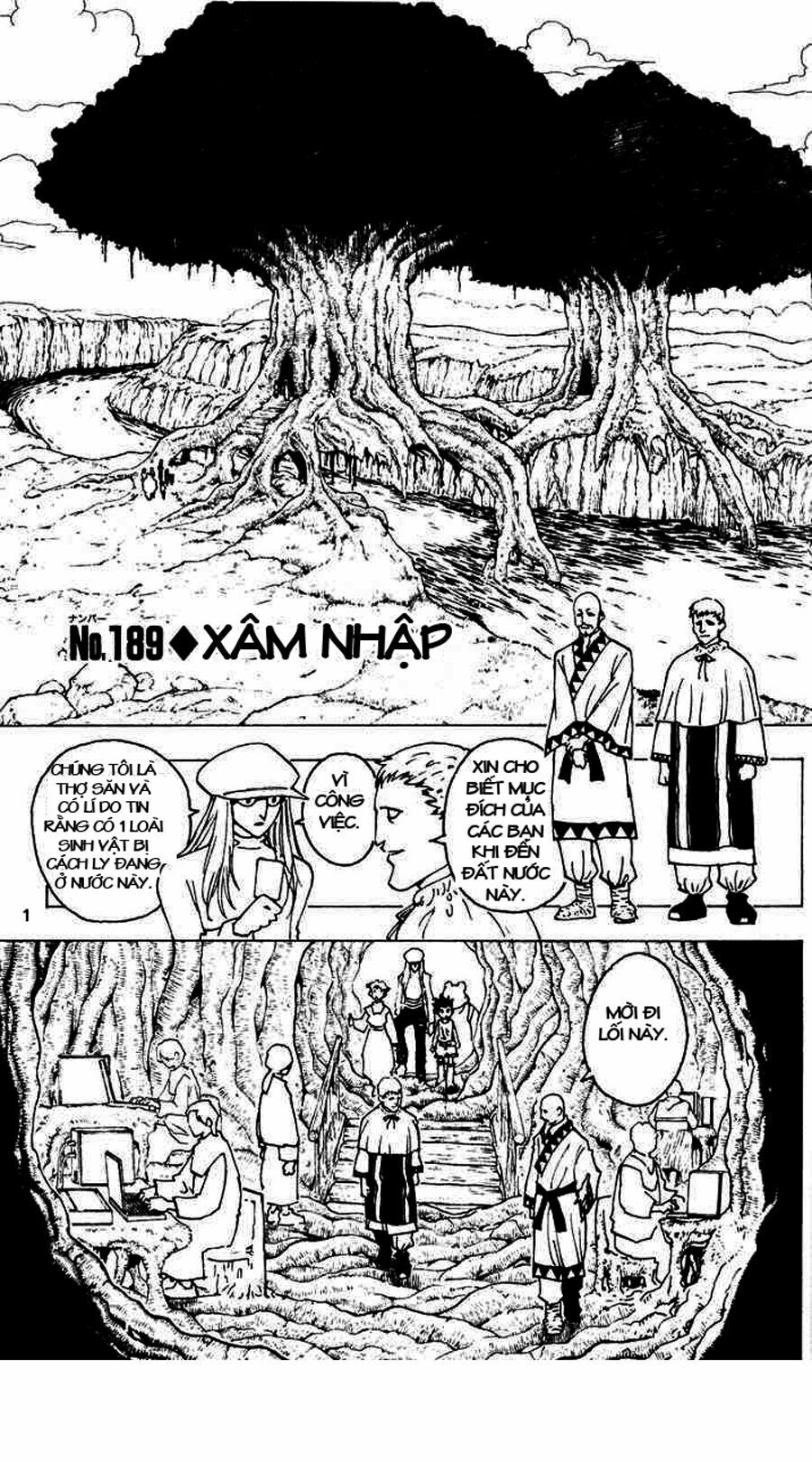 Hunter X Hunter Chapter 189 - Trang 2