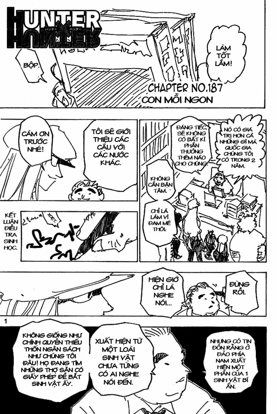 Hunter X Hunter Chapter 187 - Trang 2