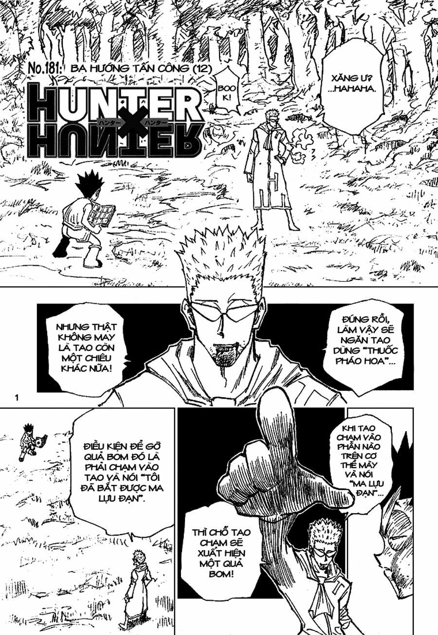 Hunter X Hunter Chapter 181 - Trang 2