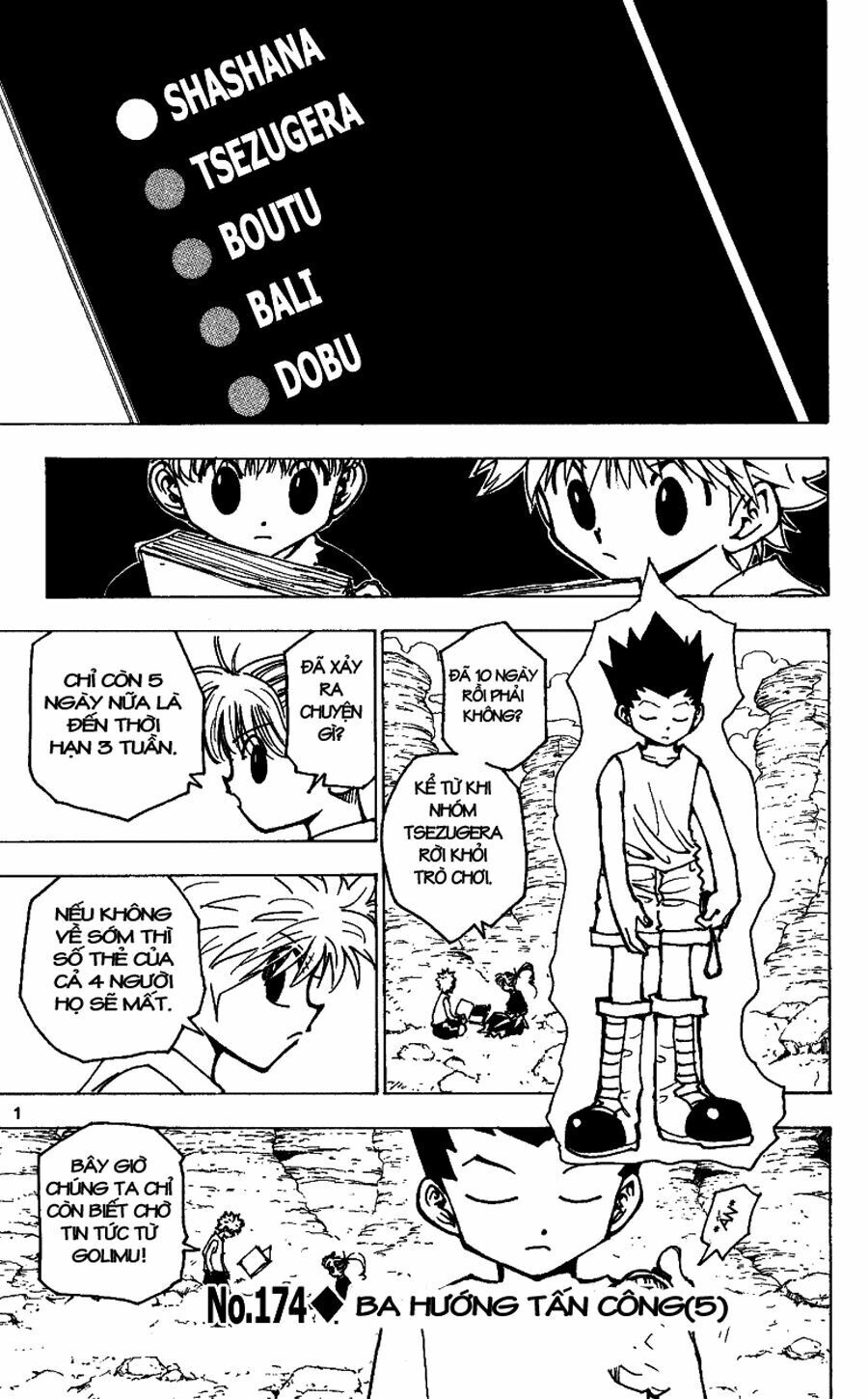 Hunter X Hunter Chapter 174 - Trang 2