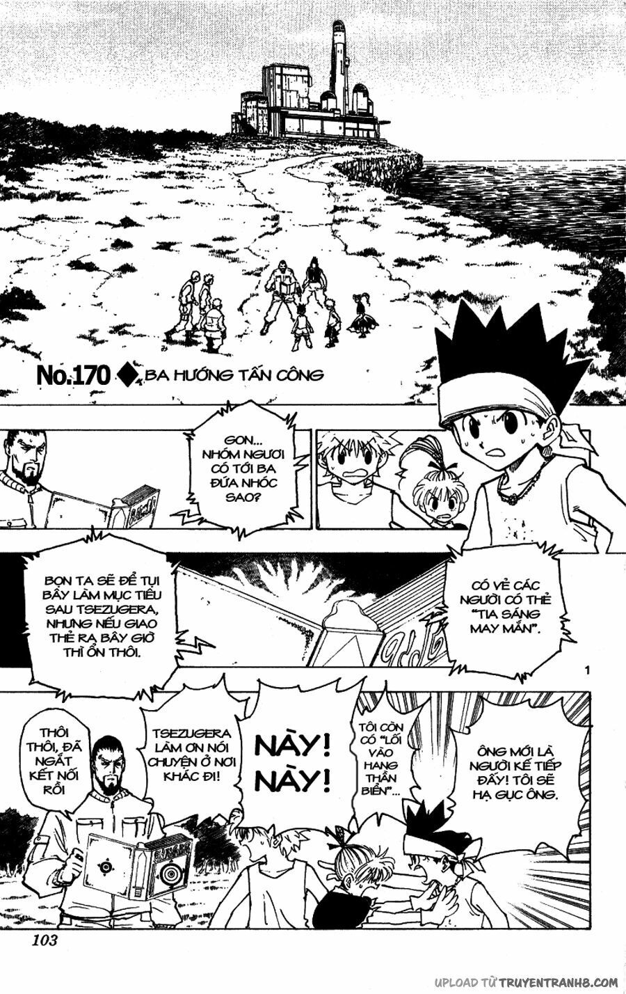 Hunter X Hunter Chapter 170 - Trang 2