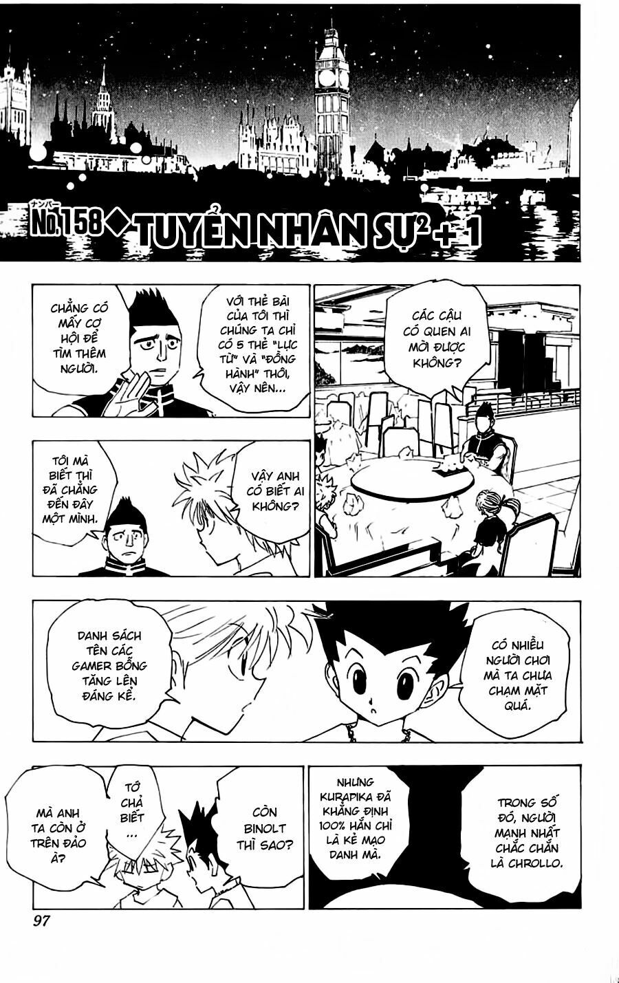 Hunter X Hunter Chapter 158 - Trang 2