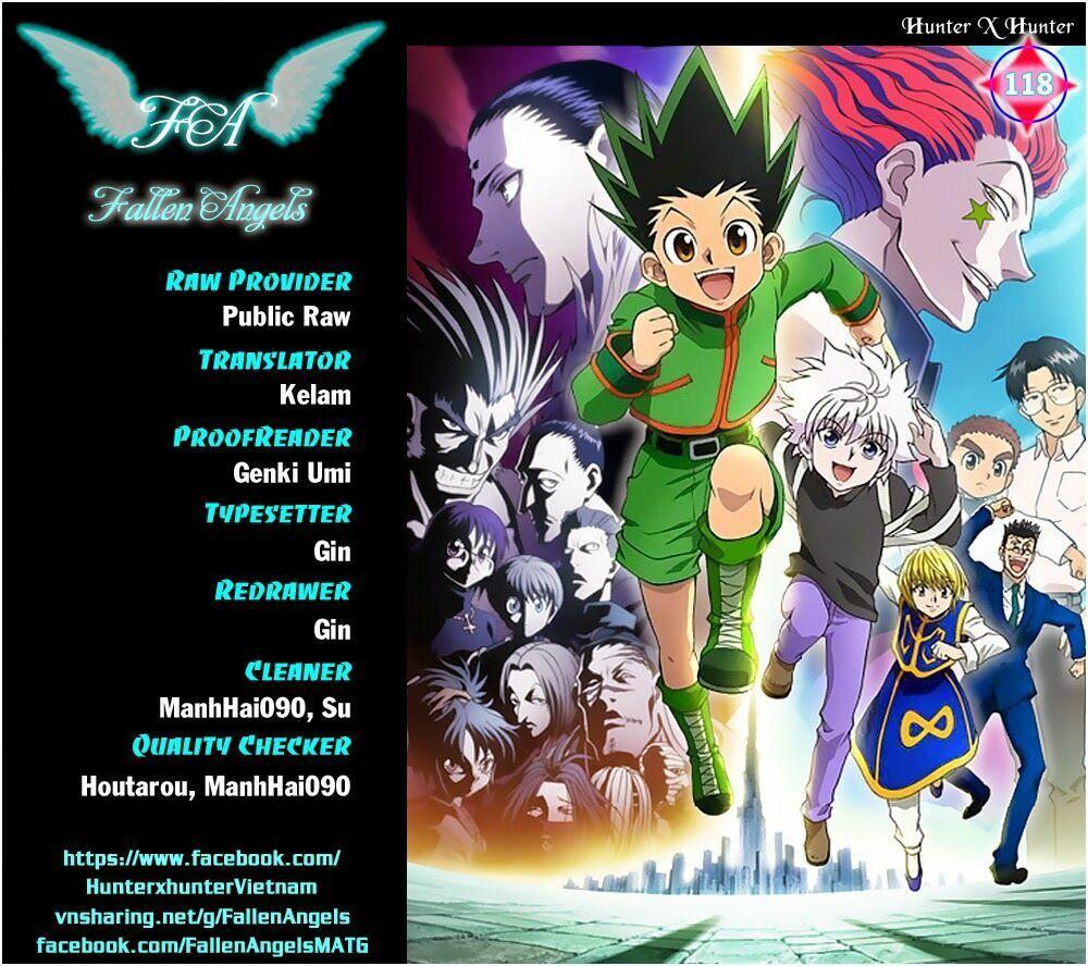 Hunter X Hunter Chapter 118 - Trang 2