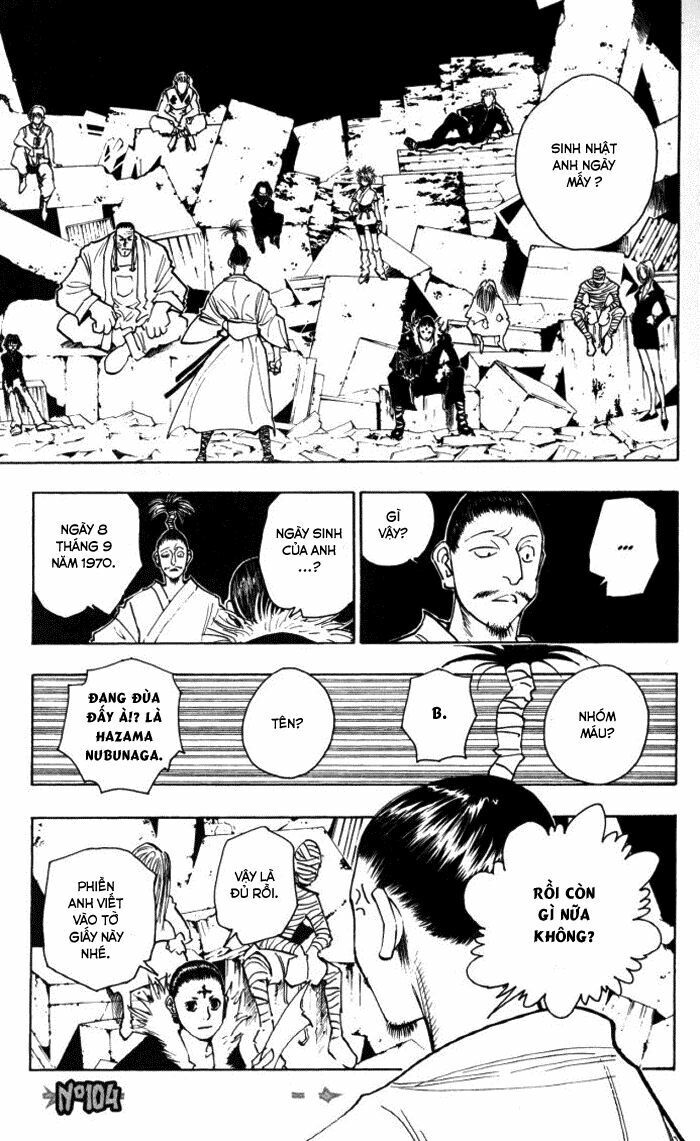 Hunter X Hunter Chapter 104 - Trang 2