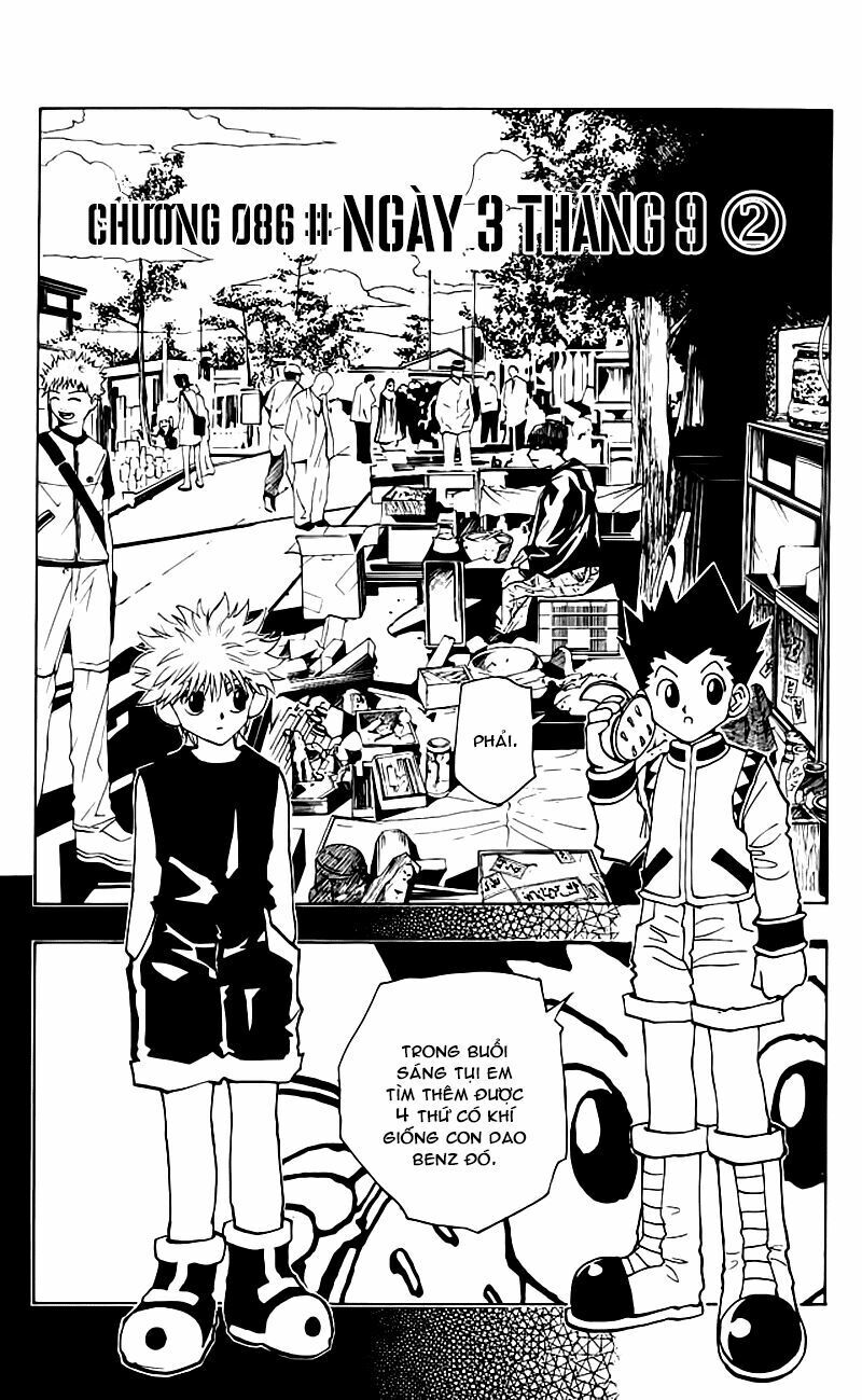 Hunter X Hunter Chapter 86 - Trang 2