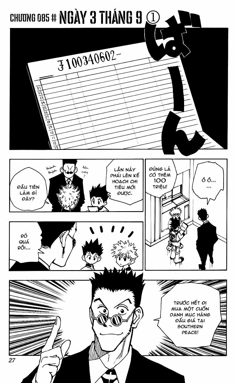 Hunter X Hunter Chapter 85 - Trang 2