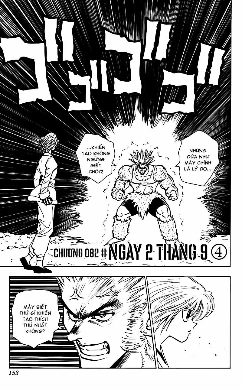 Hunter X Hunter Chapter 82 - Trang 2