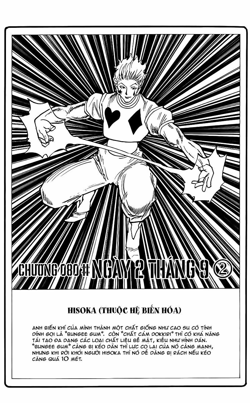 Hunter X Hunter Chapter 80 - Trang 2