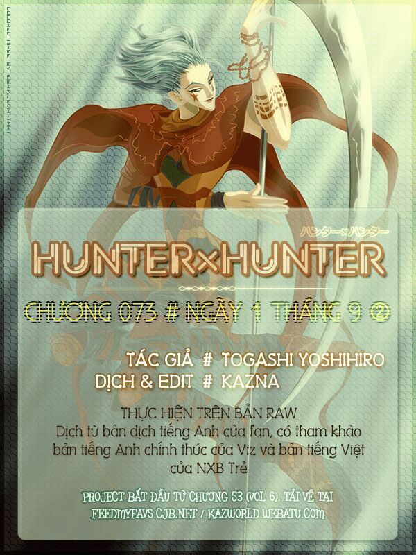 Hunter X Hunter Chapter 73 - Trang 2