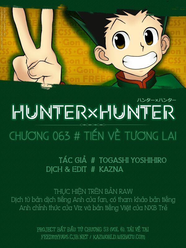 Hunter X Hunter Chapter 63 - Trang 2