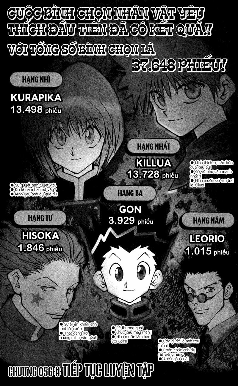 Hunter X Hunter Chapter 56 - Trang 2