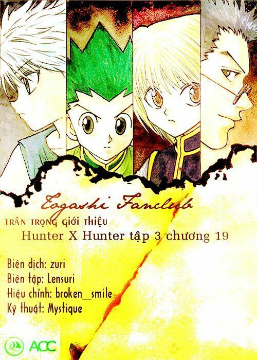 Hunter X Hunter Chapter 19 - Trang 2