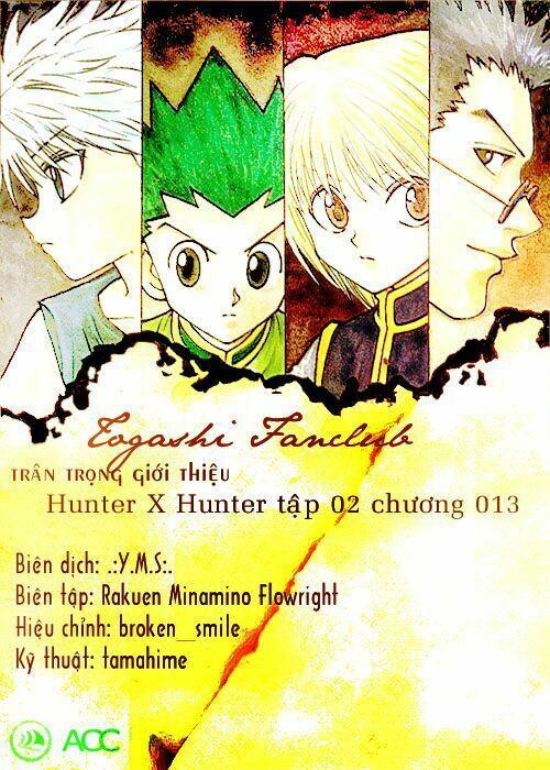 Hunter X Hunter Chapter 13 - Trang 2