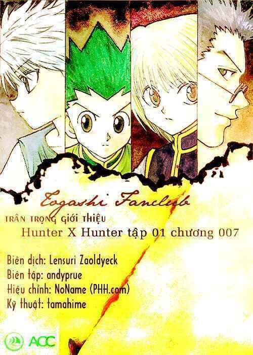 Hunter X Hunter Chapter 7 - Trang 2