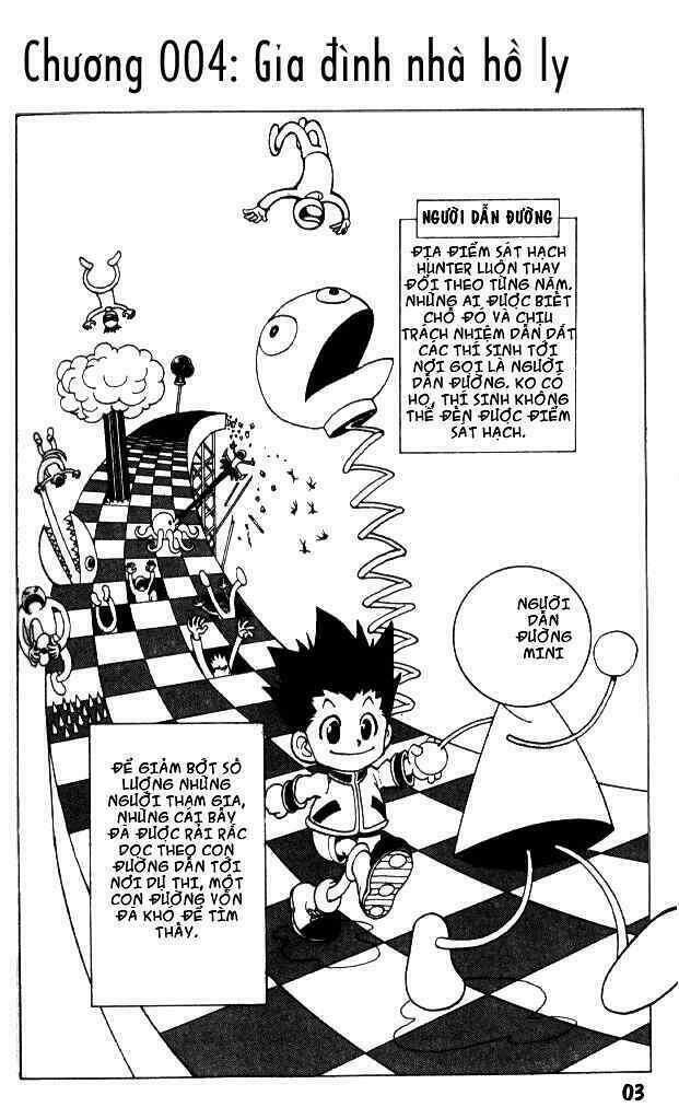 Hunter X Hunter Chapter 4 - Trang 2