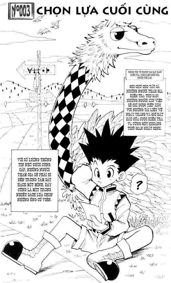 Hunter X Hunter Chapter 3 - Trang 2