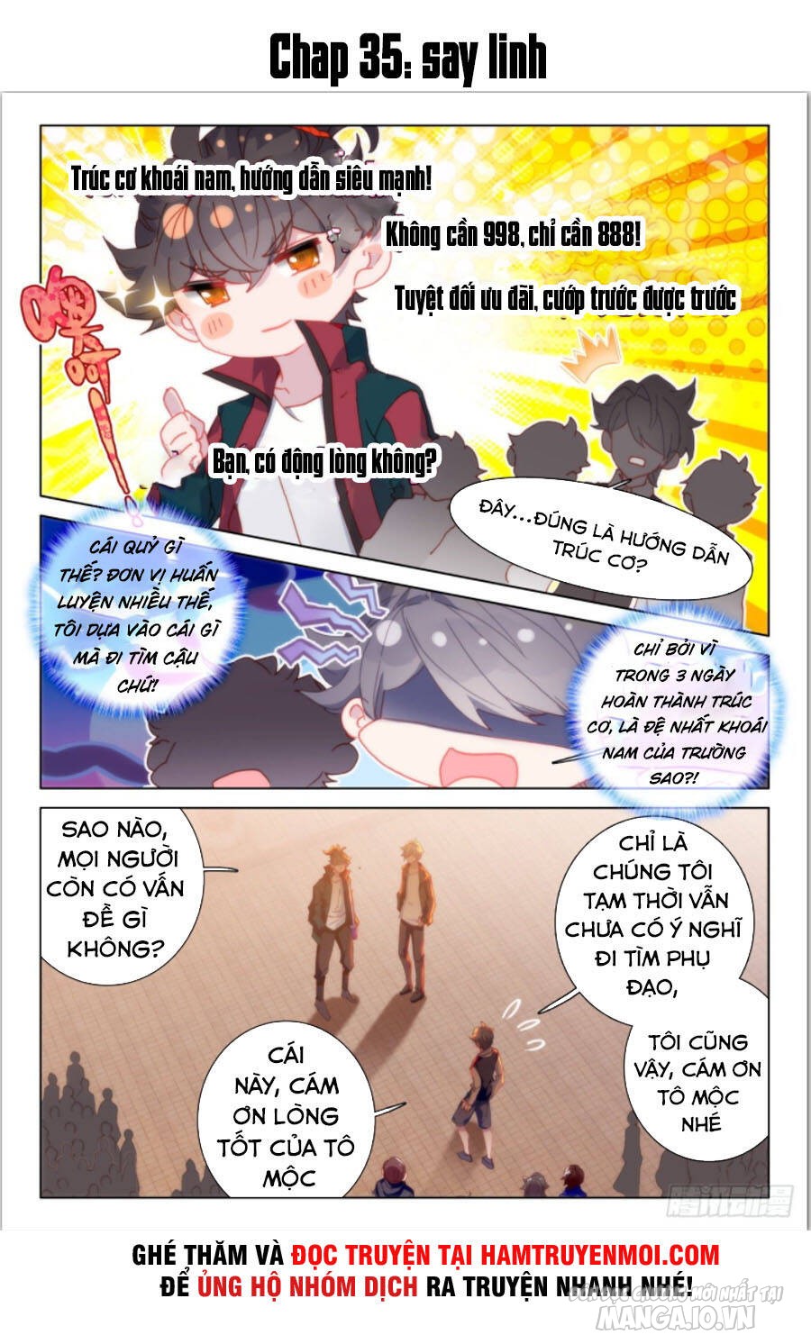 Khắc Kim Thành Tiên Chapter 35 - Trang 2