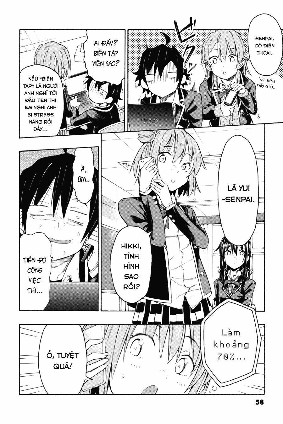 Yahari Ore No Seishun Rabukome Wa Machigatte Iru Chapter 72 - Trang 2