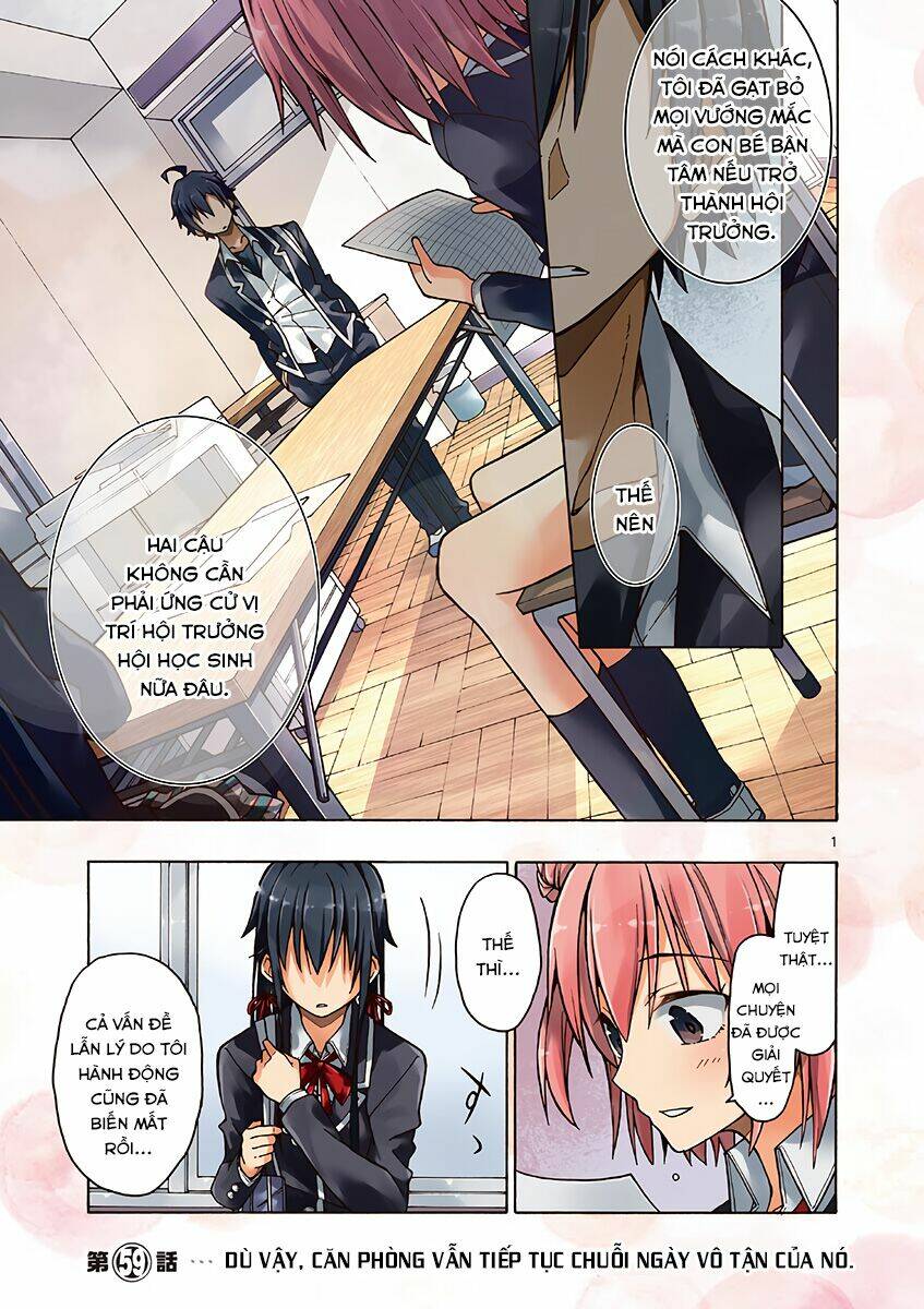 Yahari Ore No Seishun Rabukome Wa Machigatte Iru Chapter 59 - Trang 2