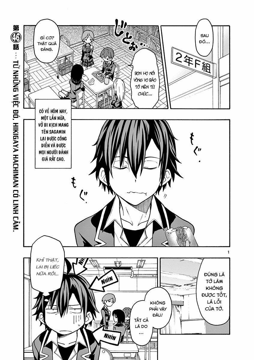 Yahari Ore No Seishun Rabukome Wa Machigatte Iru Chapter 46 - Trang 2