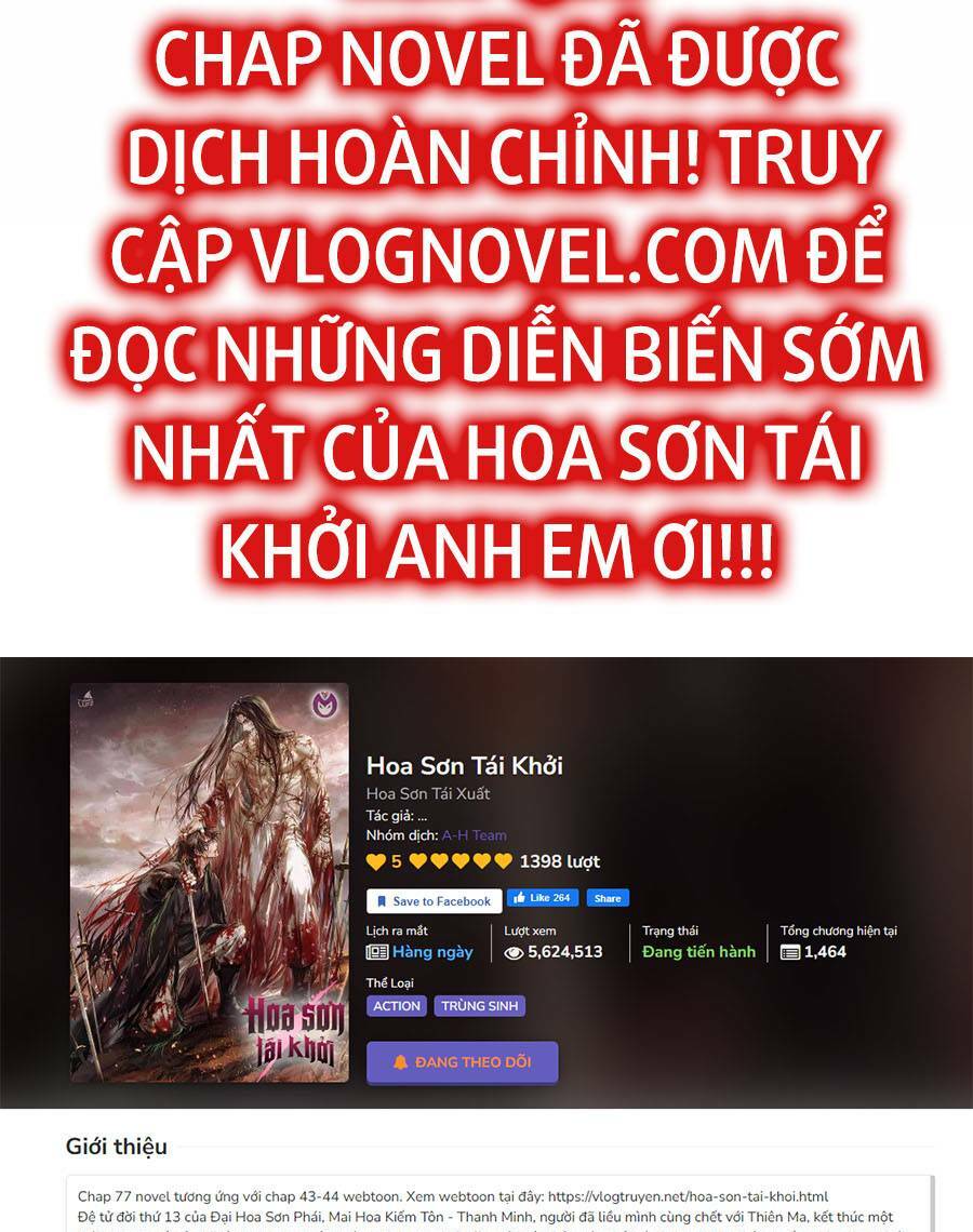 Hoa Sơn Tái Xuất Chapter 79 - Trang 2