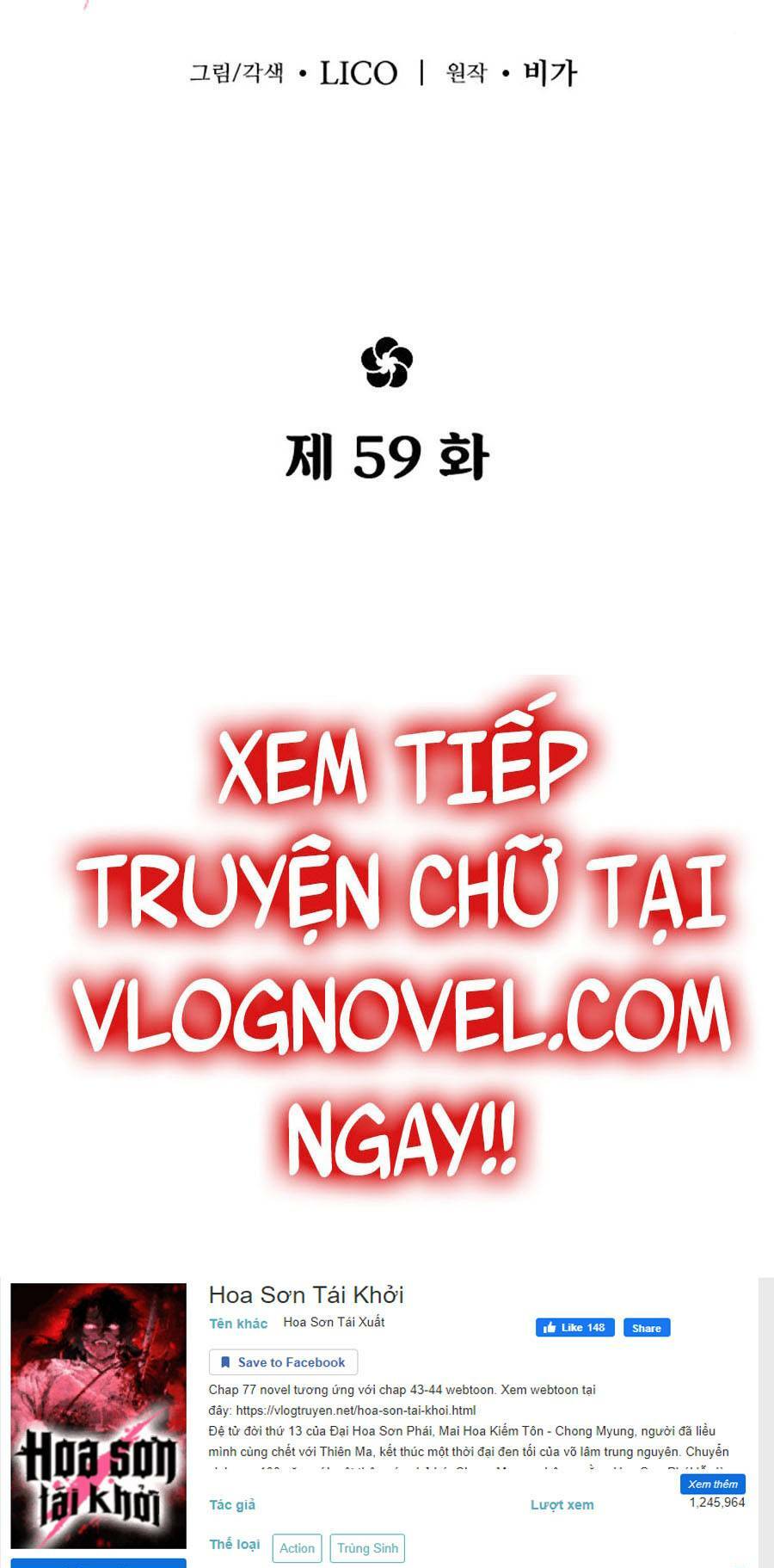 Hoa Sơn Tái Xuất Chapter 59 - Trang 2