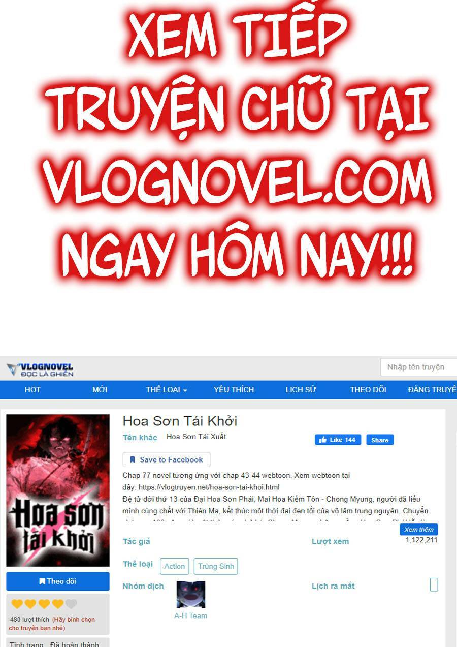 Hoa Sơn Tái Xuất Chapter 58 - Trang 2