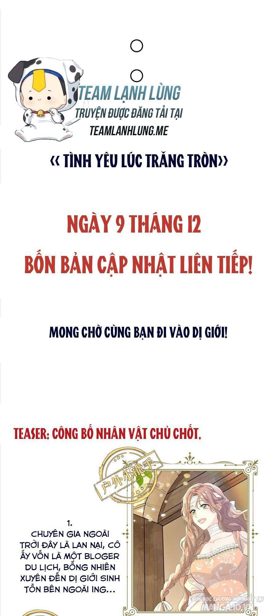 Mối Tình Đêm Trăng Tròn Chapter 1 - Trang 2