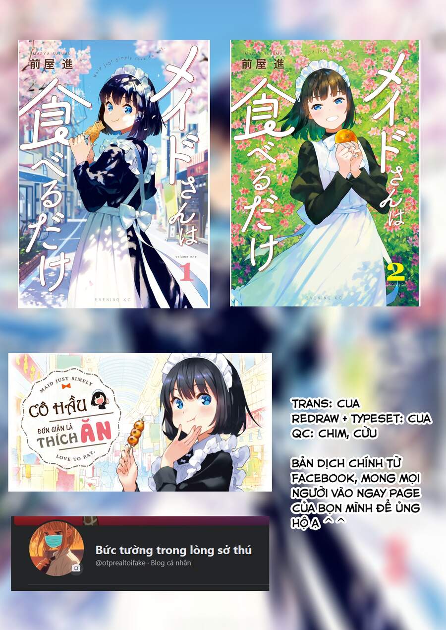 Maid-San Wa Taberu Dake Chapter 9 - Trang 2