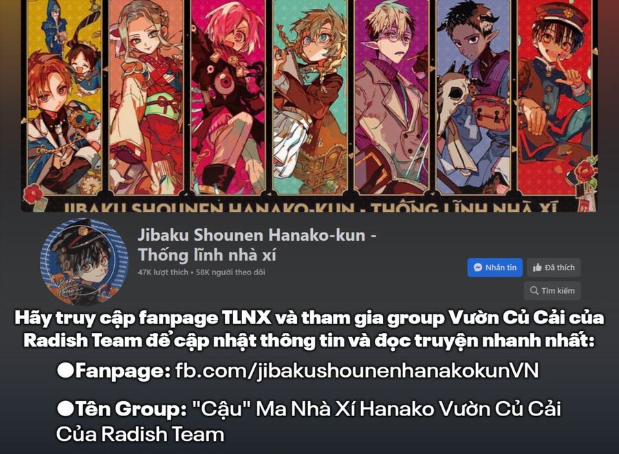 Hanako-Kun Nhà Xí Chapter 82 - Trang 2