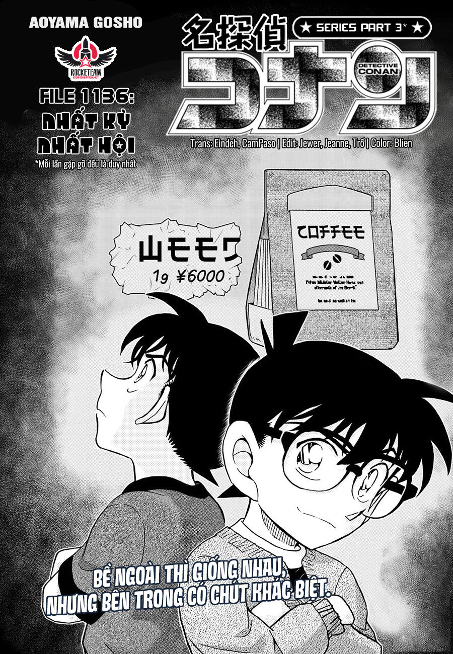 Thám Tử Conan Chapter 1136 - Trang 2