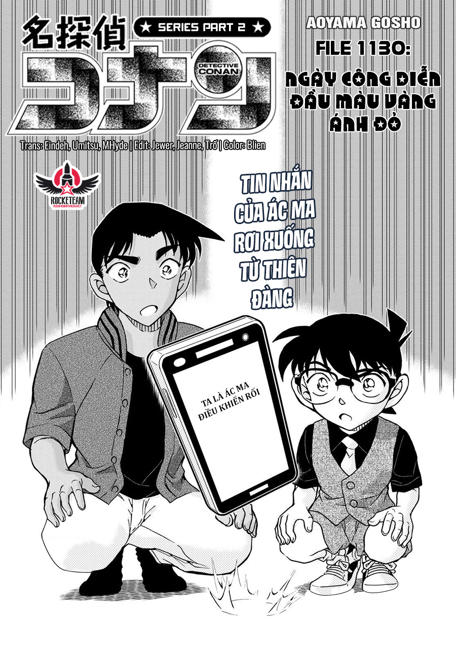 Thám Tử Conan Chapter 1130 - Trang 2