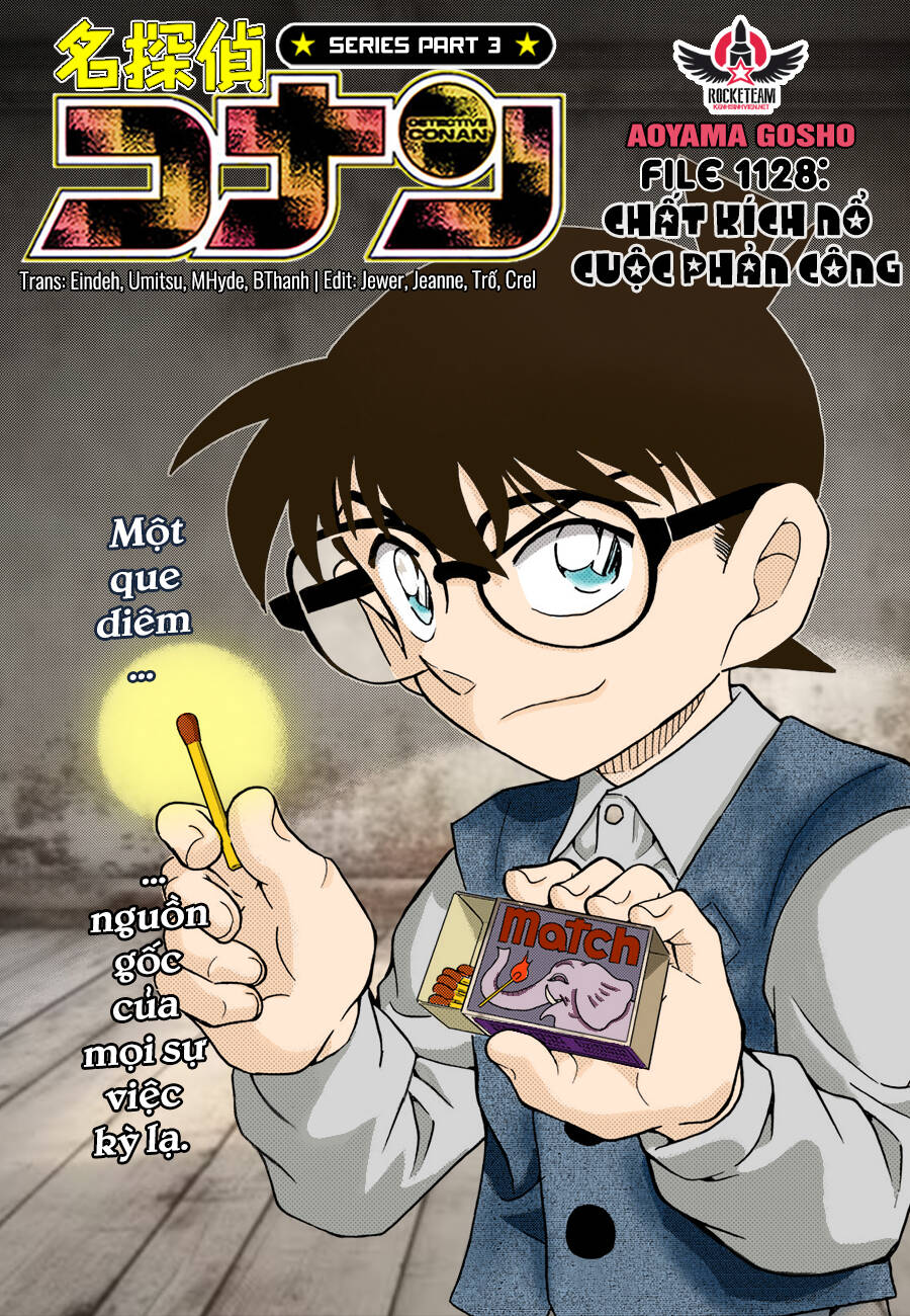 Thám Tử Conan Chapter 1128 - Trang 2