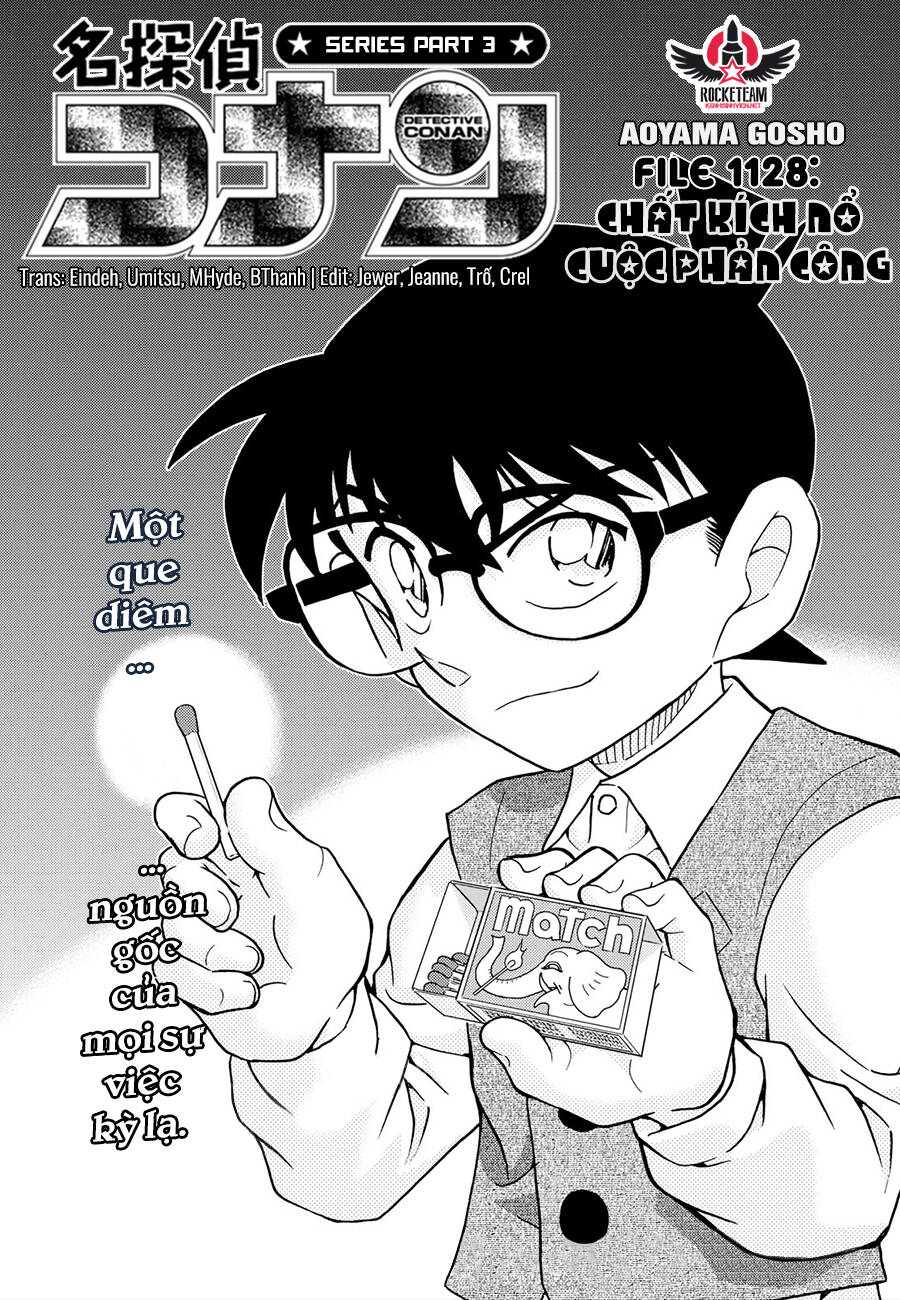 Thám Tử Conan Chapter 1128 - Trang 2