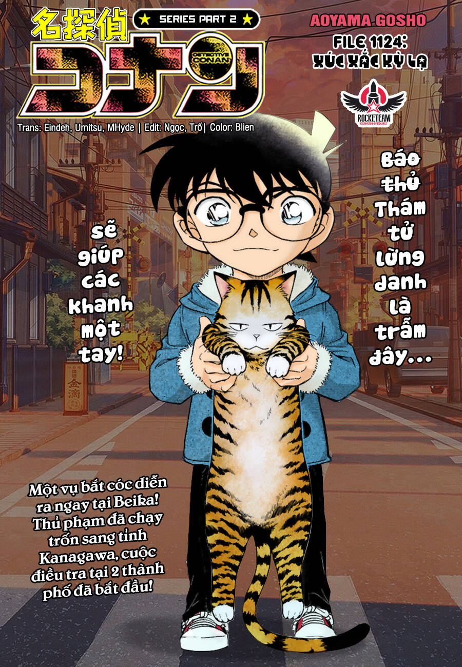 Thám Tử Conan Chapter 1124 - Trang 2