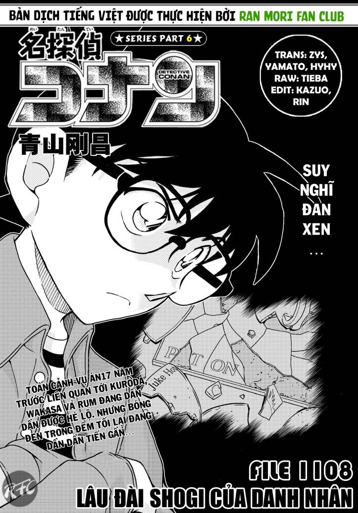 Thám Tử Conan Chapter 1108 - Trang 2