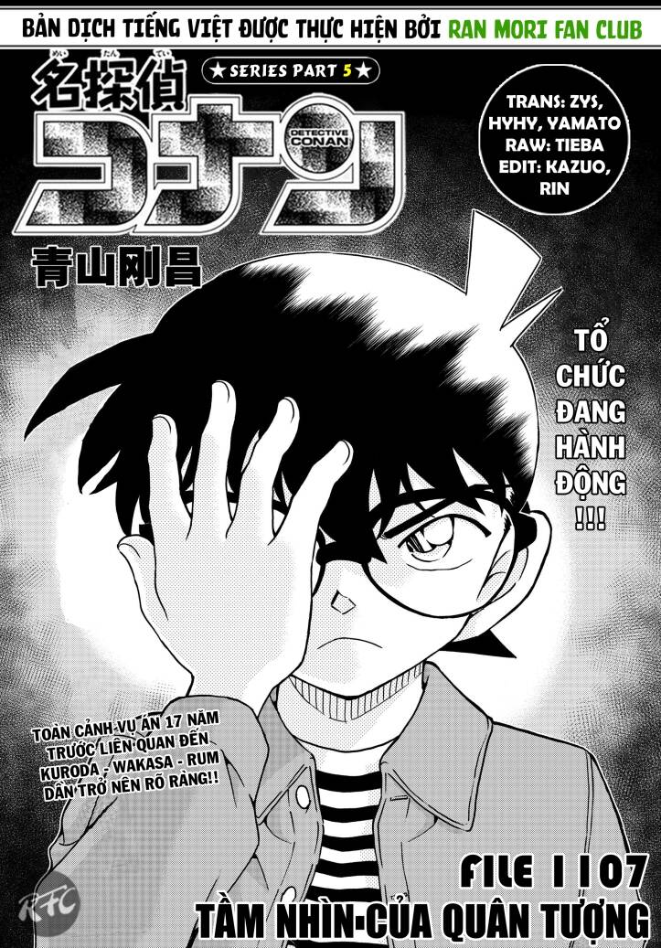 Thám Tử Conan Chapter 1107 - Trang 2