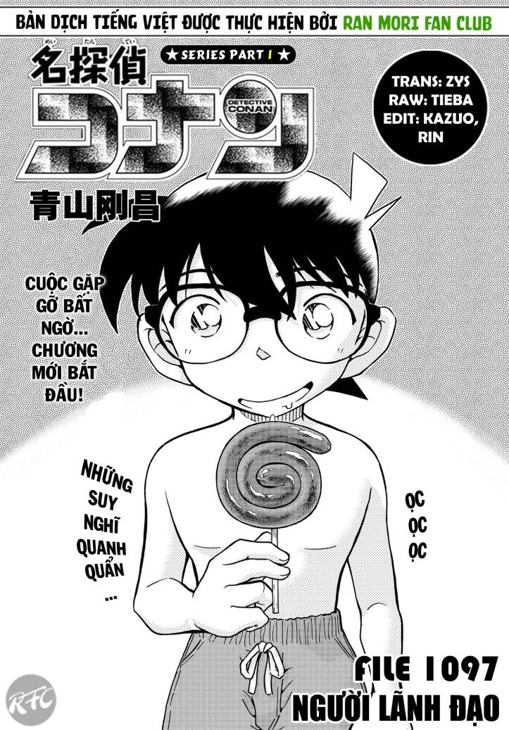 Thám Tử Conan Chapter 1097 - Trang 2